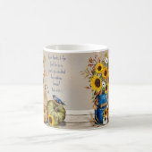 Mug Thanksgiving automne tournesol floral (Centre)