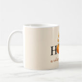 Mug Thanksgiving Citrouille Home Où nous donnons des r (Gauche)