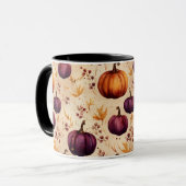 Mug Thanksgiving Citrouille Patch Citrouilles Automne  (Devant gauche)