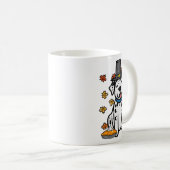 Mug Thanksgiving Dalmatian mignon Automne Chien Hommes (Devant droit)