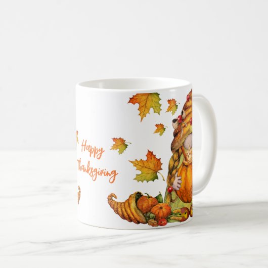 Mug Thanksgiving d'automne (Devant droit)