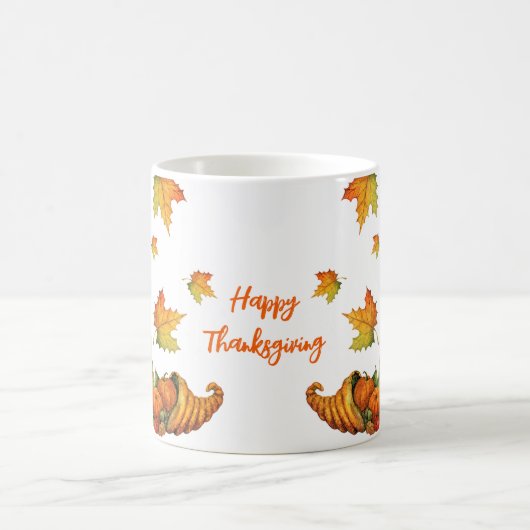 Mug Thanksgiving d'automne (Centre)