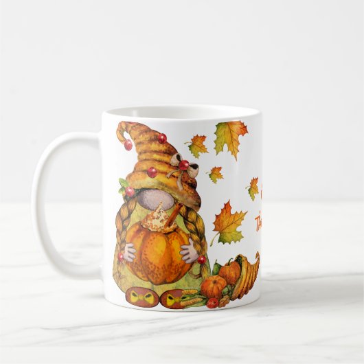 Mug Thanksgiving d'automne (Gauche)
