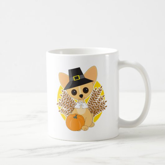 Mug Thanksgiving de chiwawa (Droite)