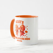 Mug Thanksgiving de la nièce personnalisée (Devant gauche)