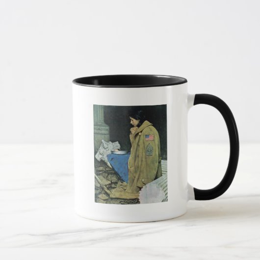 Mug Thanksgiving de réfugié (Droite)