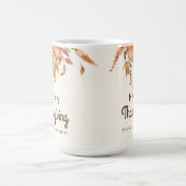 Mug Thanksgiving Dîner Invitation Boho Theme (Centre)