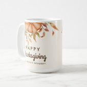 Mug Thanksgiving Dîner Invitation Boho Theme (Devant gauche)