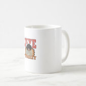 Mug Thanksgiving & Fall Apparel, Jive Turquie - Retro (Devant droit)