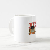 Mug Thanksgiving & Fall Apparel, Jive Turquie - Retro (Devant gauche)