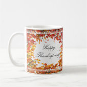 Mug Thanksgiving Fall Tree Circle (Gauche)