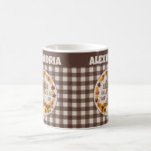 Mug Thanksgiving Give Thanks To The Lord Brown Plaid (Centre)