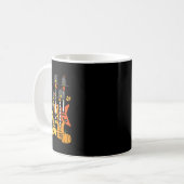 Mug Thanksgiving Guitares Fall Rock Music Riocker Men  (Devant gauche)