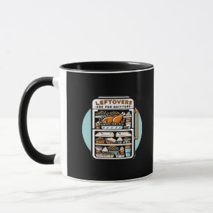 Mug Thanksgiving Leftots Sont Pour Quitters Classic Fu