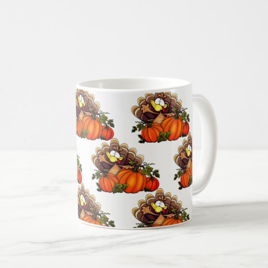 Mug Thanksgiving Mug-Turkey (Devant droit)