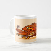 Mug Thanksgiving Mug: Turkey's Table Takeover (Devant gauche)