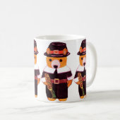 MUG THANKSGIVING TEDDY BEAR     (Devant droit)