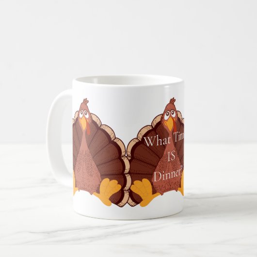 Mug Thanksgiving Turkey Thunder Cove (Devant gauche)