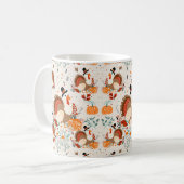 Mug Thanksgiving Turquie Motif d'automne (Devant gauche)