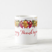 Mug Thanksgiving Vacances Automne Leçons Lumières Pers (Centre)