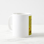 Mug Thanksgiving veut typographie Feuilles (Devant gauche)