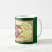 Mug Thanksgiving vintage Turquie (Devant droit)
