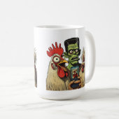 Mug “That One Friend”Cheesy Chicken Selfies (Devant droit)