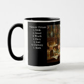 Mug The 7 Satanic Virtues: Greed  (Gauche)