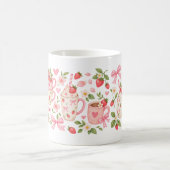 Mug Thé à la Fête des Fleurs de Fraisier (Centre)