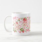 Mug Thé à la Fête des Fleurs de Fraisier (Gauche)