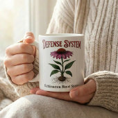 Mug Thé à la racine d'Echinacea - Impression botanique