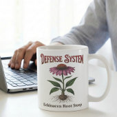 Mug Thé à la racine d'Echinacea - Impression botanique