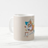 Mug Thé au Corgi (Devant gauche)