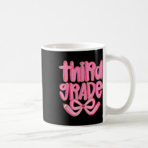 Mug Thé au nœud coquette rentrée scolaire troisième an