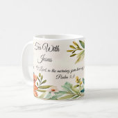 Mug Thé avec Jésus (ou personnaliser) (Devant gauche)