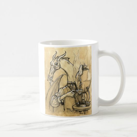 Mug Thé avec le dragon (Droite)