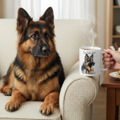 Mug Thé avec mon berger moderne