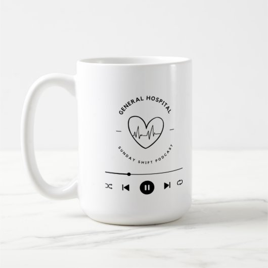 Mug Thé avec Sunday Shift. (Gauche)