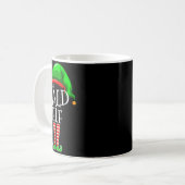 Mug The Bald Elf Family Matching Group Christmas Gift (Devant gauche)