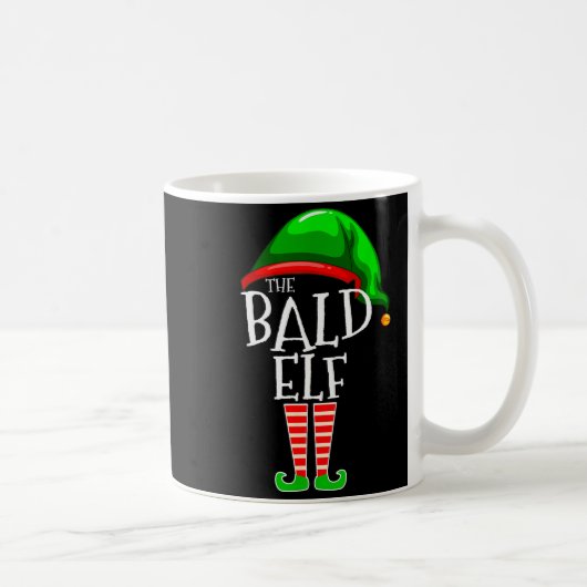 Mug The Bald Elf Family Matching Group Christmas Gift (Droite)