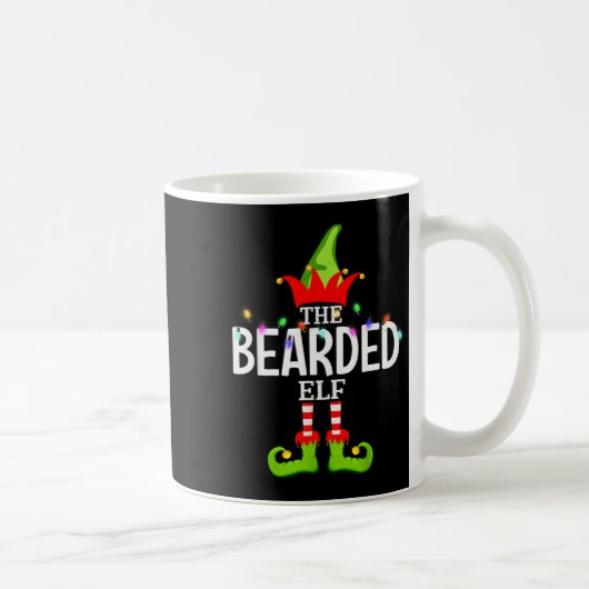 Mug The Bearded Elf Christmas Matching Pajamas (Droite)