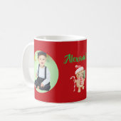 Mug The Best Gift are Born on Christmas Photo (Devant gauche)