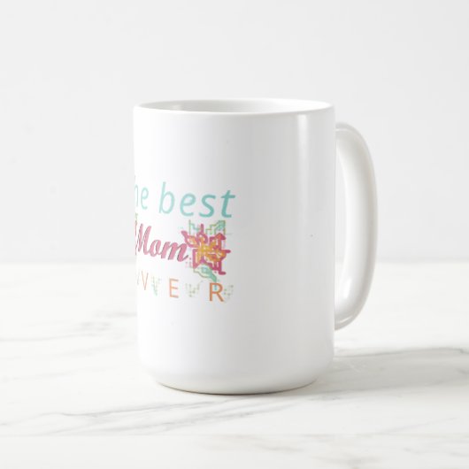 Mug The best mom ever (Devant droit)