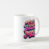 Mug The best mom style graffiti (Devant droit)