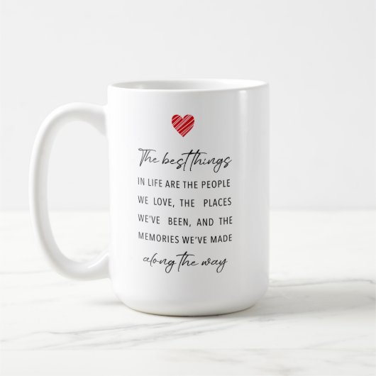 Mug The Best Things in Life | Heartfelt Festive  (Gauche)