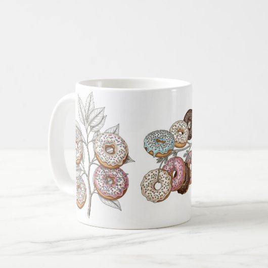 Mug The bizarre artistic "doughnut sprig" cup (Devant gauche)