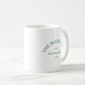 Mug The Book Club Green Crest Lire Discuter Répéter (Devant droit)