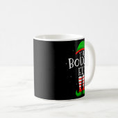 Mug The Bougie Elf Funny Matching Family Group Christm (Devant droit)