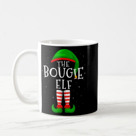Mug The Bougie Elf Funny Matching Family Group Christm (Gauche)