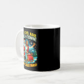 Mug The Boys Are Back In Town Merry Christmas Design (Devant gauche)